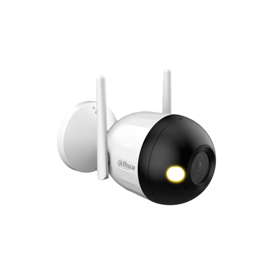 Camara Ip Wifi/dahua/ Faro-b29s-lu/camara Tipo Bala Wi-fi De Enfoque Fijo A Todo Color/2 Mp/ Rj45/microsd/con Microfono Integrado/f2cn-led-0280b