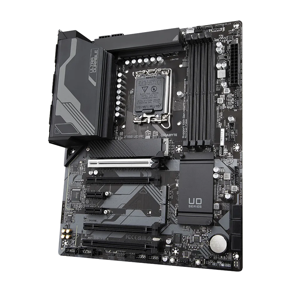 Mb Gigabyte Z790 Ud Ac Intel S-1700 14/13/12a Gen/4x Ddr5 7600/dp/hdmi/m.2/4x Usb3.2/usb-c/atx/gama Alta