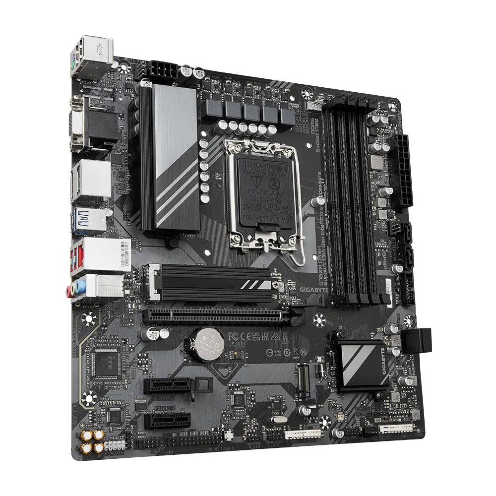 Mb Gigabyte B760 Intel S-1700 14a, 13a, 12a Gen/4xddr5 4800mhz/hdmi/dp/5x Usb 3.2/micro Atx/gama Media