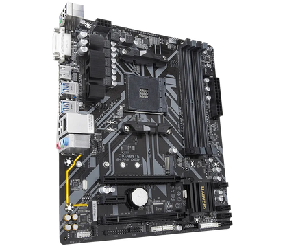 Mb Gigabyte B450 Amd S-am4 2a Gen/4xddr4 2933mhz/dvi/hdmi/4xusb3.1/m.2/ Micro Atx/gama Media