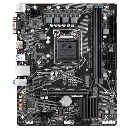 Mb Gigabyte H510m V2 Intel S-1200 11a Gen/2xddr4 2666mhz/pcie 3.0/hdmi/vga/4xusb 3.1/m.2/micro Atx/gama Basica