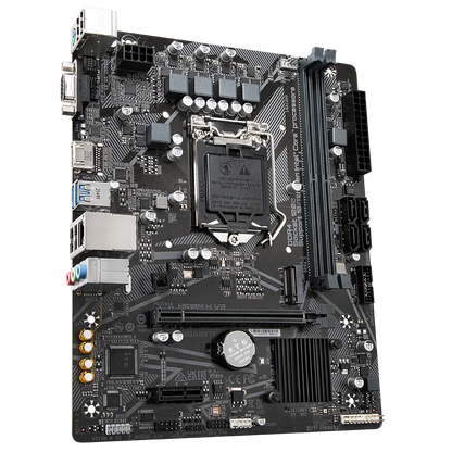 Mb Gigabyte H510m V2 Intel S-1200 11a Gen/2xddr4 2666mhz/pcie 3.0/hdmi/vga/4xusb 3.1/m.2/micro Atx/gama Basica