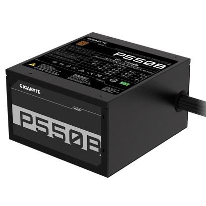 Fuente De Poder Gigabyte 550w/80 Plus Bronze/negro/atx/no Modular