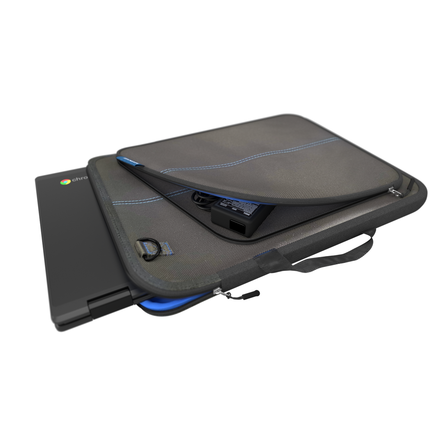 Funda Maxcase Mc-ssp3-11-blk Tipo Maletin Slim Sleeve W/pocket Para Laptop 11 G3 Black