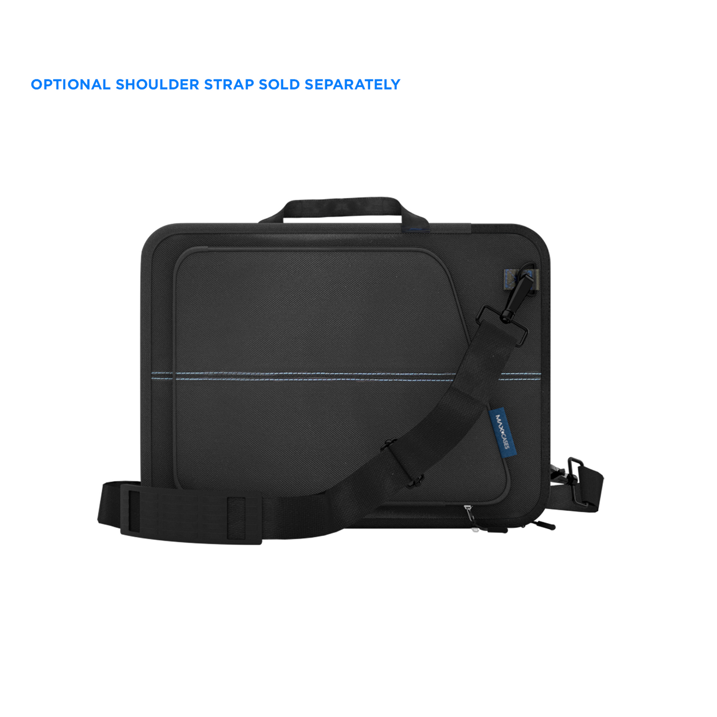 Funda Maxcase Mc-ssp3-11-blk Tipo Maletin Slim Sleeve W/pocket Para Laptop 11 G3 Black