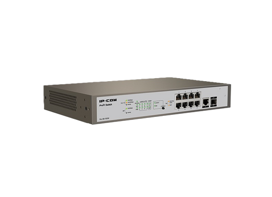 Switch Tenda Pro-s8-150w Administrable 8 Puertos Poe1 Fibra Optica Capa 3 (l3) Ethernet 10/100/1000 Base-t (poe), 1 Puerto Ethernet 10/100/1000 Base-t Datos 1 Puerto Sfp 1000 Base-x