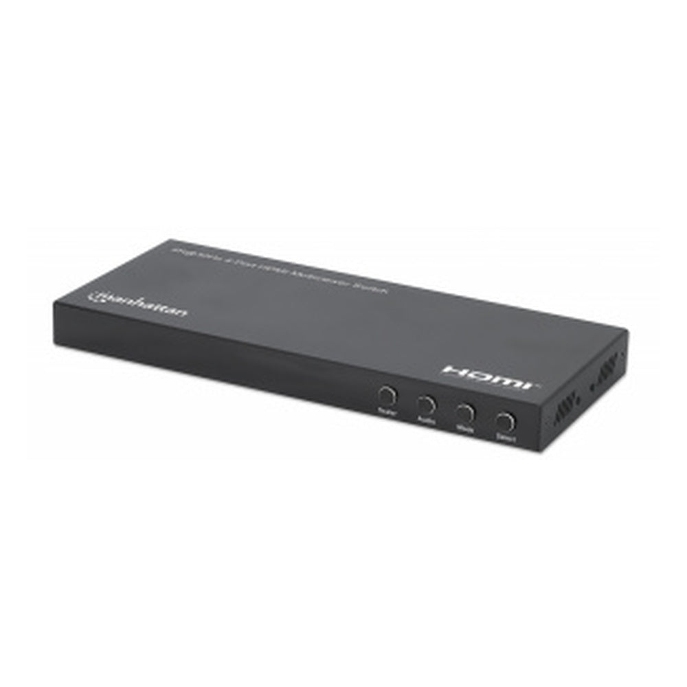 Switch/manhattan/208406/switch Multiviewer Hdmi De 4 Puertos 4k