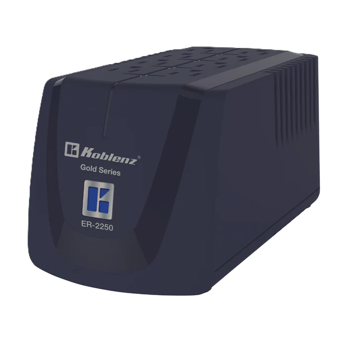 Regulador De Voltaje Koblenz Er-2250, 2250 Va / 1000 W, 8 Contactos Nema 5-15r, Luz Led, Disyuntor Termico. 5 AÑos De Garanta, Poliza De Seguro Por 10,000 Usd En Equipo Conectado. Sku 00-1588-3