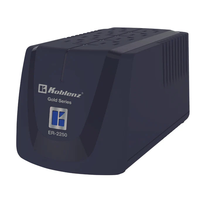 Regulador De Voltaje Koblenz Er-2250, 2250 Va / 1000 W, 8 Contactos Nema 5-15r, Luz Led, Disyuntor Termico. 5 AÑos De Garanta, Poliza De Seguro Por 10,000 Usd En Equipo Conectado. Sku 00-1588-3
