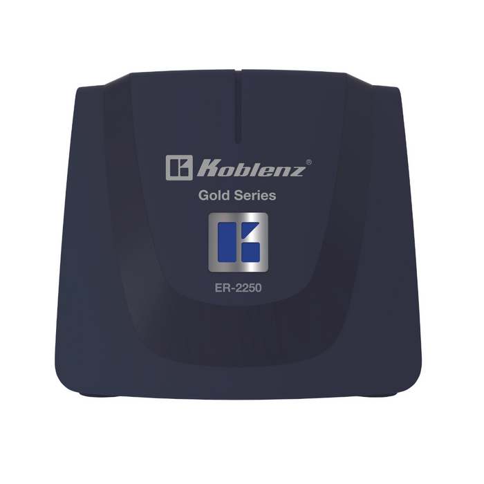 Regulador De Voltaje Koblenz Er-2250, 2250 Va / 1000 W, 8 Contactos Nema 5-15r, Luz Led, Disyuntor Termico. 5 AÑos De Garanta, Poliza De Seguro Por 10,000 Usd En Equipo Conectado. Sku 00-1588-3