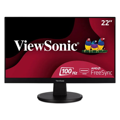 Monitor Viewsonic, Va2247-mh, 1920 X 1080, Full Hd, 75hz Actualizacion, 5 Ms Tiempo De Respuesta, Altavoces Intregrados, Hdmi,  Vga, Vesa, 3 AÑos De Garantia