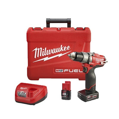 Kit De Taladro Percusión / Atornillador De 1/2"  Milwaukee