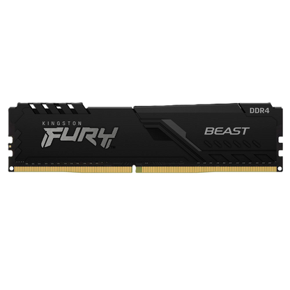 Memoria Ram Kingston Dimm Ddr4 16gb 3200mt/s Fury Beast Cl16 288pin 1.35v C/disipador De Calor P/pc/gamer/alto Rendimiento Kf432c16bb1/16
