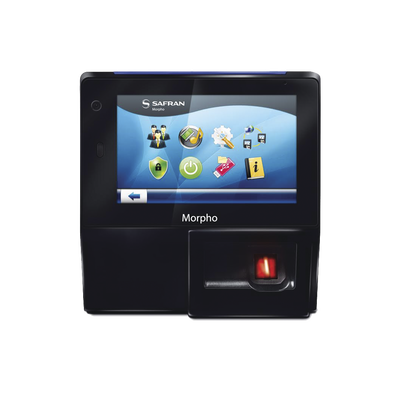 Lector De Huella Serie Sigma Con Lector Iclass / Tiempo Y Asistencia / Ip65 / Poe