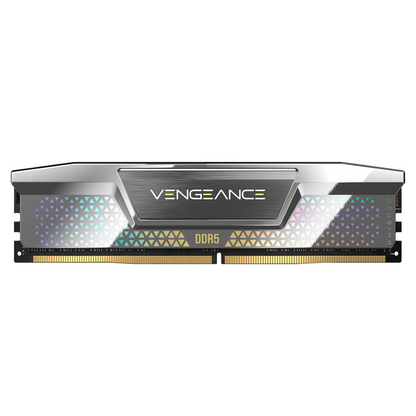Memoria Ram Corsair Ddr5 Cudimm Vengeance 48 Gb (2x24) 8400mts/ Cl40 Plateado