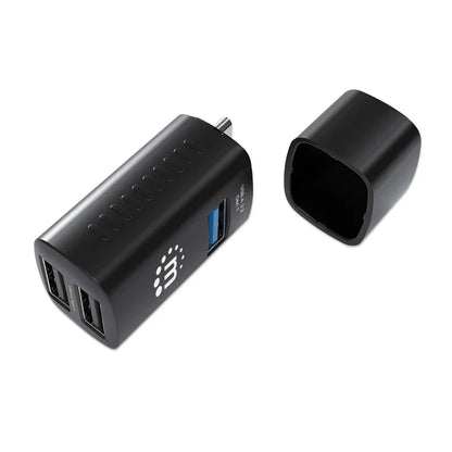 Hub,manhattan,180993, Usb-c 3 Ptos A