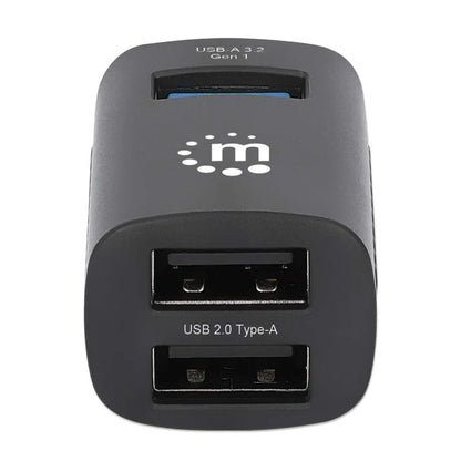 Hub,manhattan,180993, Usb-c 3 Ptos A