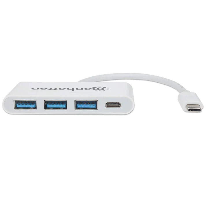 Hub Usb,manhattan,163552,-c  3 Ptos A + 1 Pto C