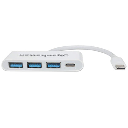 Hub Usb,manhattan,163552,-c  3 Ptos A + 1 Pto C