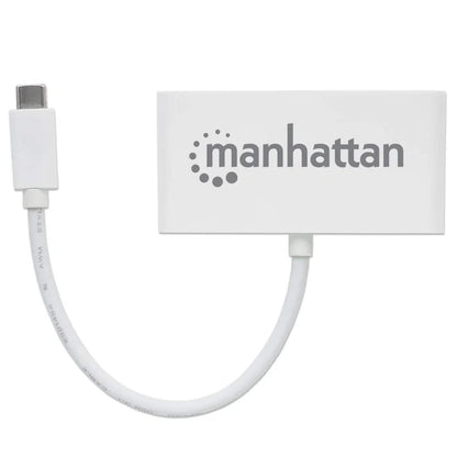 Hub Usb,manhattan,163552,-c  3 Ptos A + 1 Pto C