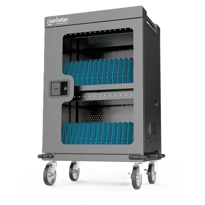 Carro De Carga,manhattan,102353, De 32 Puertos Usb-c - 576 W
