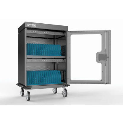 Carro De Carga,manhattan,102353, De 32 Puertos Usb-c - 576 W