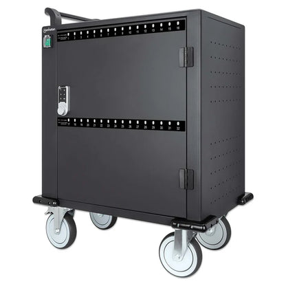 Gabinete De Carga ,manhattan, 716000, De 32 Puertos Usb-c 12 576w