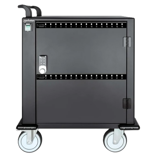 Gabinete De Carga ,manhattan, 716000, De 32 Puertos Usb-c 12 576w