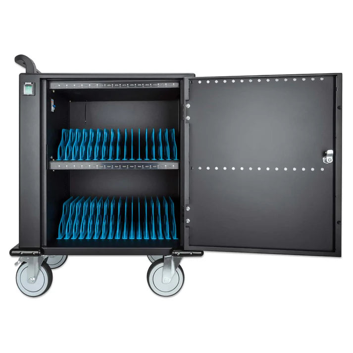 Gabinete De Carga ,manhattan, 716000, De 32 Puertos Usb-c 12 576w