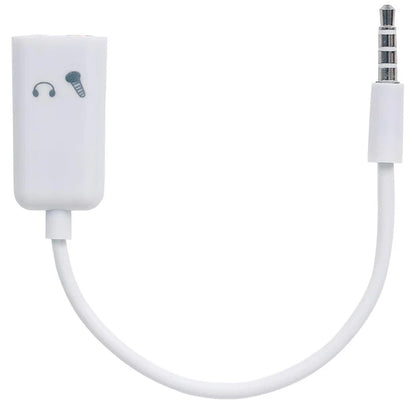 Adaptador Audio,manhattan,354561, 3.5mm 1 M A 2 H, Divide Audio Para Audifono Y Microfono