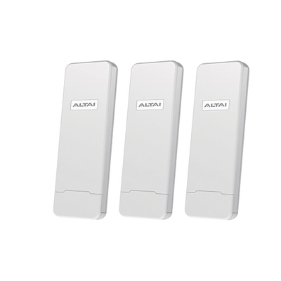 Paquete de 3 Puntos de Acceso C1N Wi-Fi, PTMP en 2.4 GHz , Antenas Sectorial de 70° de 10 dBi, Hasta 800 m de Cobertura, Antena de 10 dBi, Soporta Fichas-Vouchers. Administración en Nube Gratis con INSIGHT (Con Versión HW 4.0 en Adelante