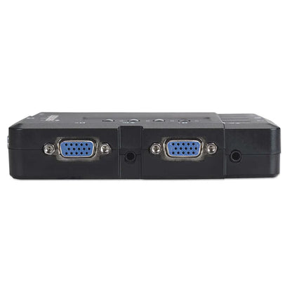 Switch Kvm,manhattan,151269, Desktop Usb 41 Con Cablesaudio