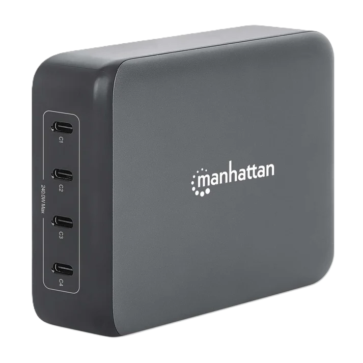 Estaciondecarga/manhattan/102667/estaciÓn De Carga Pd Con 4 Puertos Usb-c - 240 W