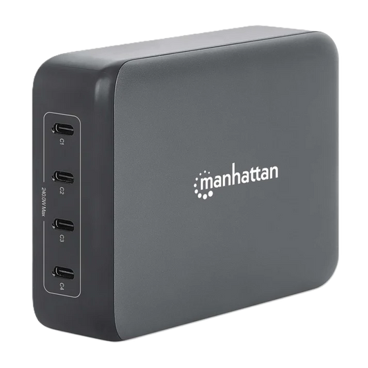 Estaciondecarga/manhattan/102667/estaciÓn De Carga Pd Con 4 Puertos Usb-c - 240 W