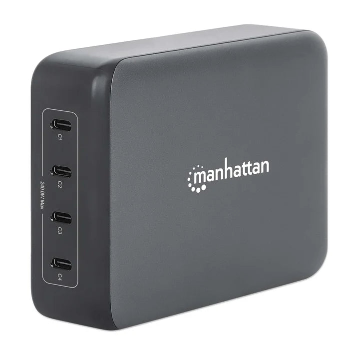 Estaciondecarga/manhattan/102667/estaciÓn De Carga Pd Con 4 Puertos Usb-c - 240 W