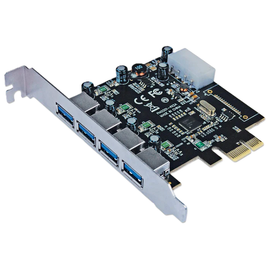 Tarjeta Usb,manhattan,152891, V3 Pci Express 4 Ptos Estandar-bracket