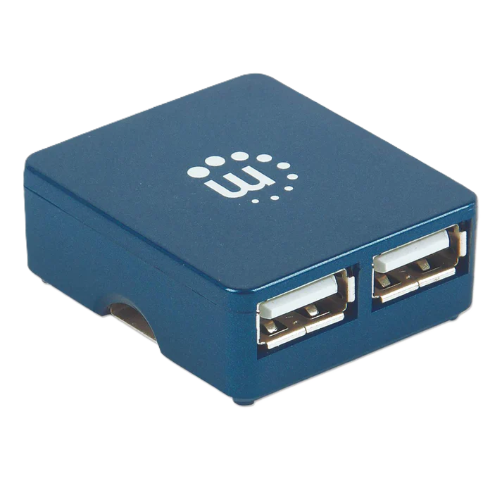 Hub Usb,manhattan,160605, V2.0 4 Ptos Micro