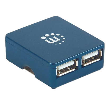 Hub Usb,manhattan,160605, V2.0 4 Ptos Micro
