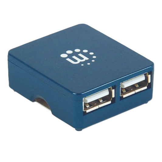 Hub Usb,manhattan,160605, V2.0 4 Ptos Micro