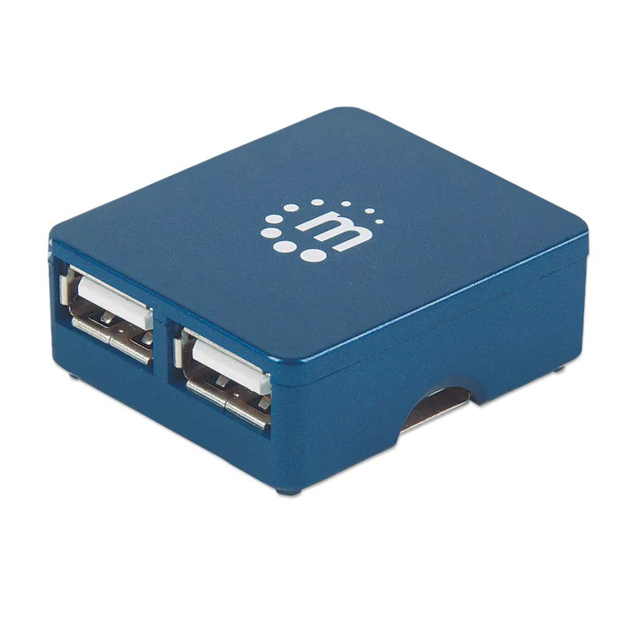 Hub Usb,manhattan,160605, V2.0 4 Ptos Micro