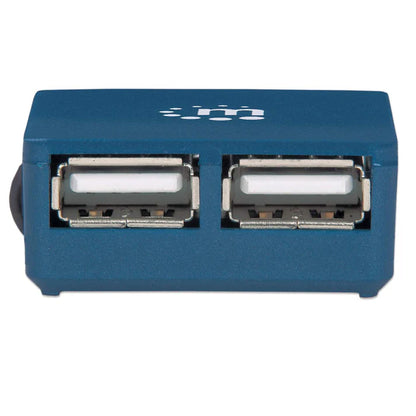 Hub Usb,manhattan,160605, V2.0 4 Ptos Micro