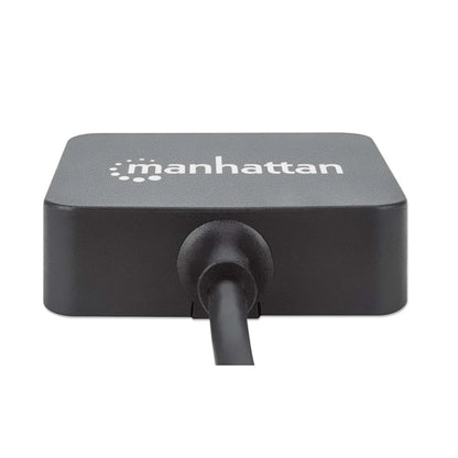 Hub Usb,manhattan,162296, V3.0  4 Ptos Mini