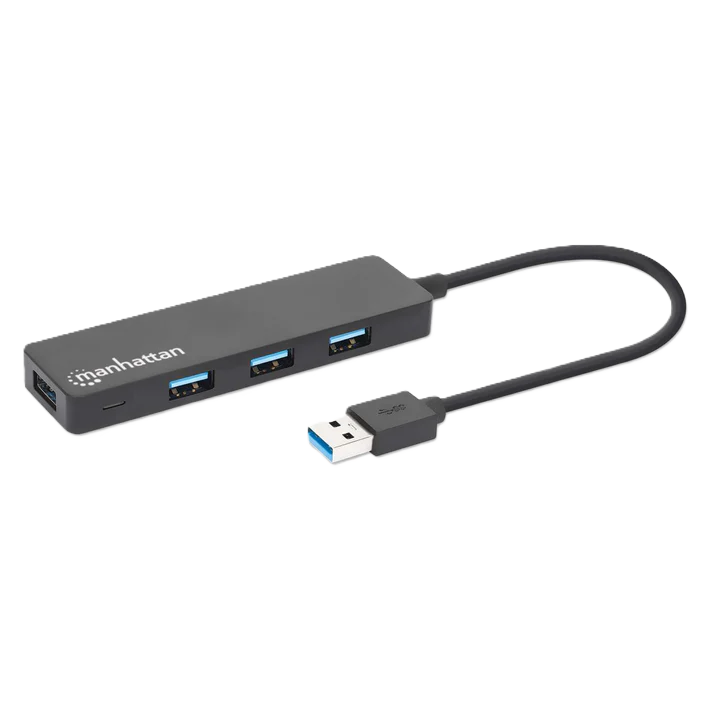 Hub Usb, Manhattan,164900, V3.2  4 Ptos A