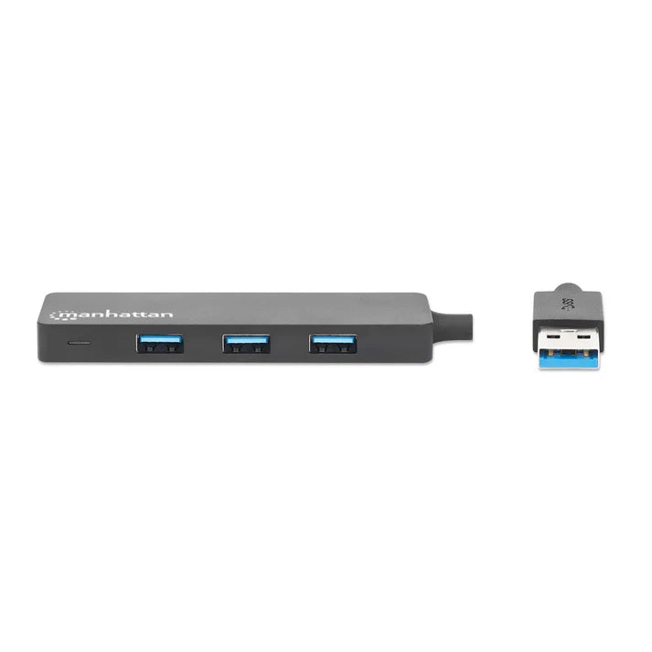 Hub Usb, Manhattan,164900, V3.2  4 Ptos A