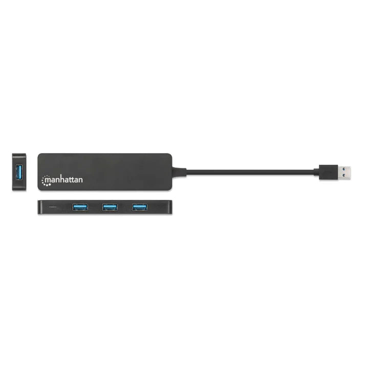 Hub Usb, Manhattan,164900, V3.2  4 Ptos A