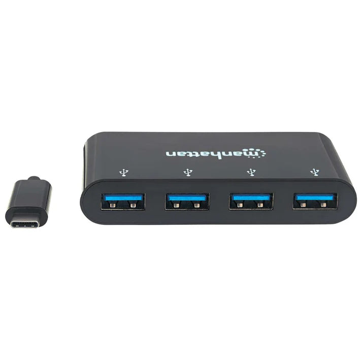 Hub Usb,manhattan,162746,-c  4 Ptos A