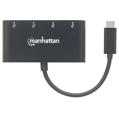 Hub Usb,manhattan,162746,-c  4 Ptos A