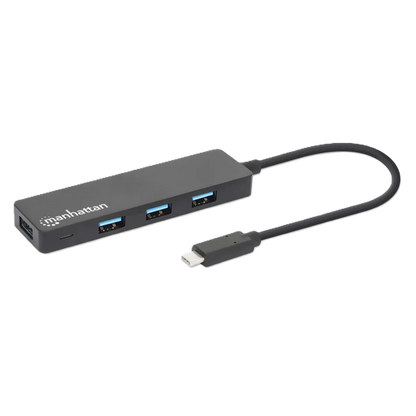 Conector Hub Usb,manhattan,164924,-c 4 Ptos A