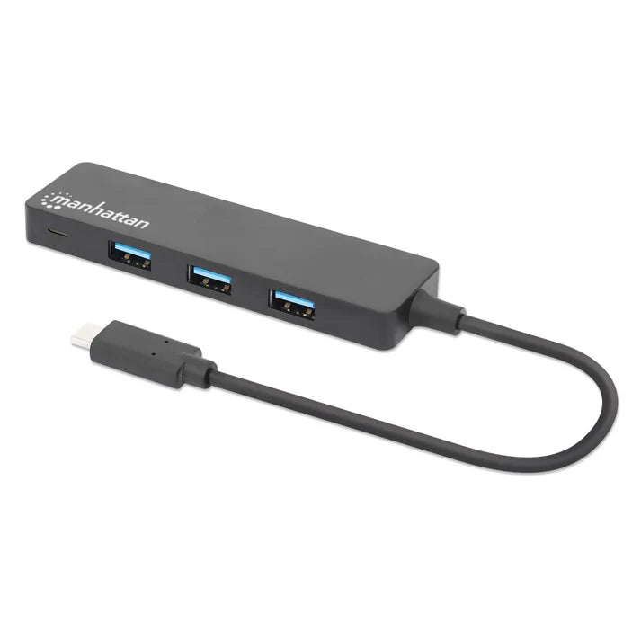 Conector Hub Usb,manhattan,164924,-c 4 Ptos A