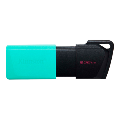 Memoria Flash Usb Kingston Data Traveler Exodia M 256gb Gen 1 3.2 Gen 1 C/tapa Mvil Negro Verde Ocean Dtxm/256gb